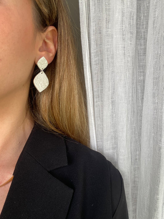 Pendiente gota perlado