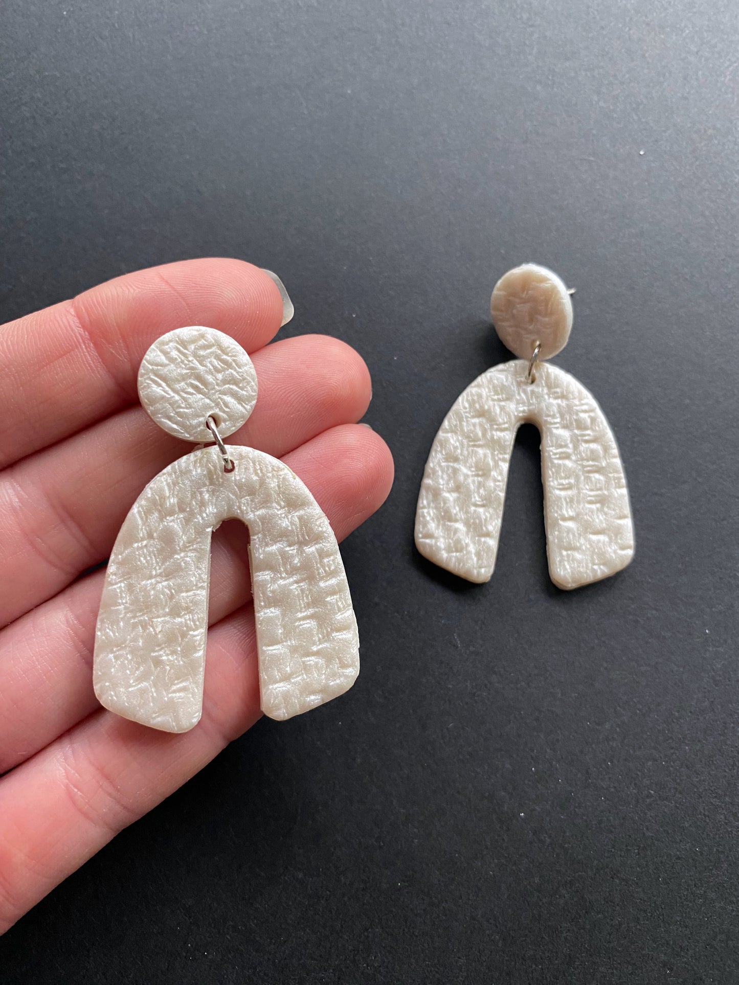 Pendientes perla