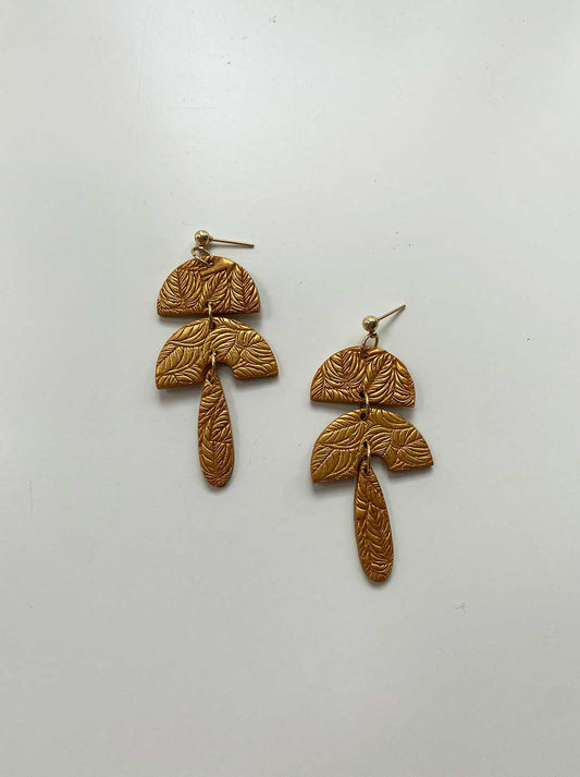 Pendientes Dorada Selva