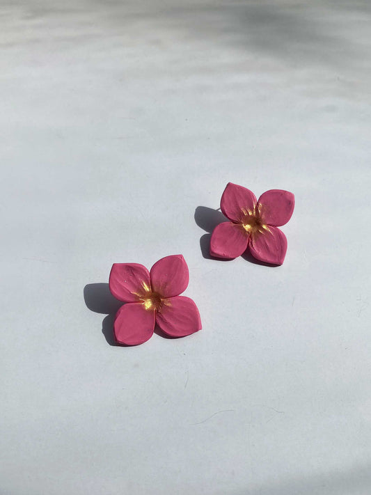 Pendientes Rosé Bloom