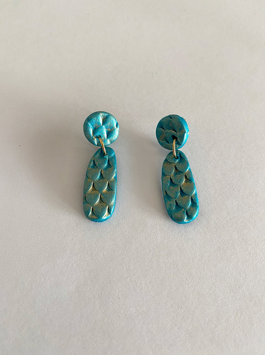 Pendientes escamas