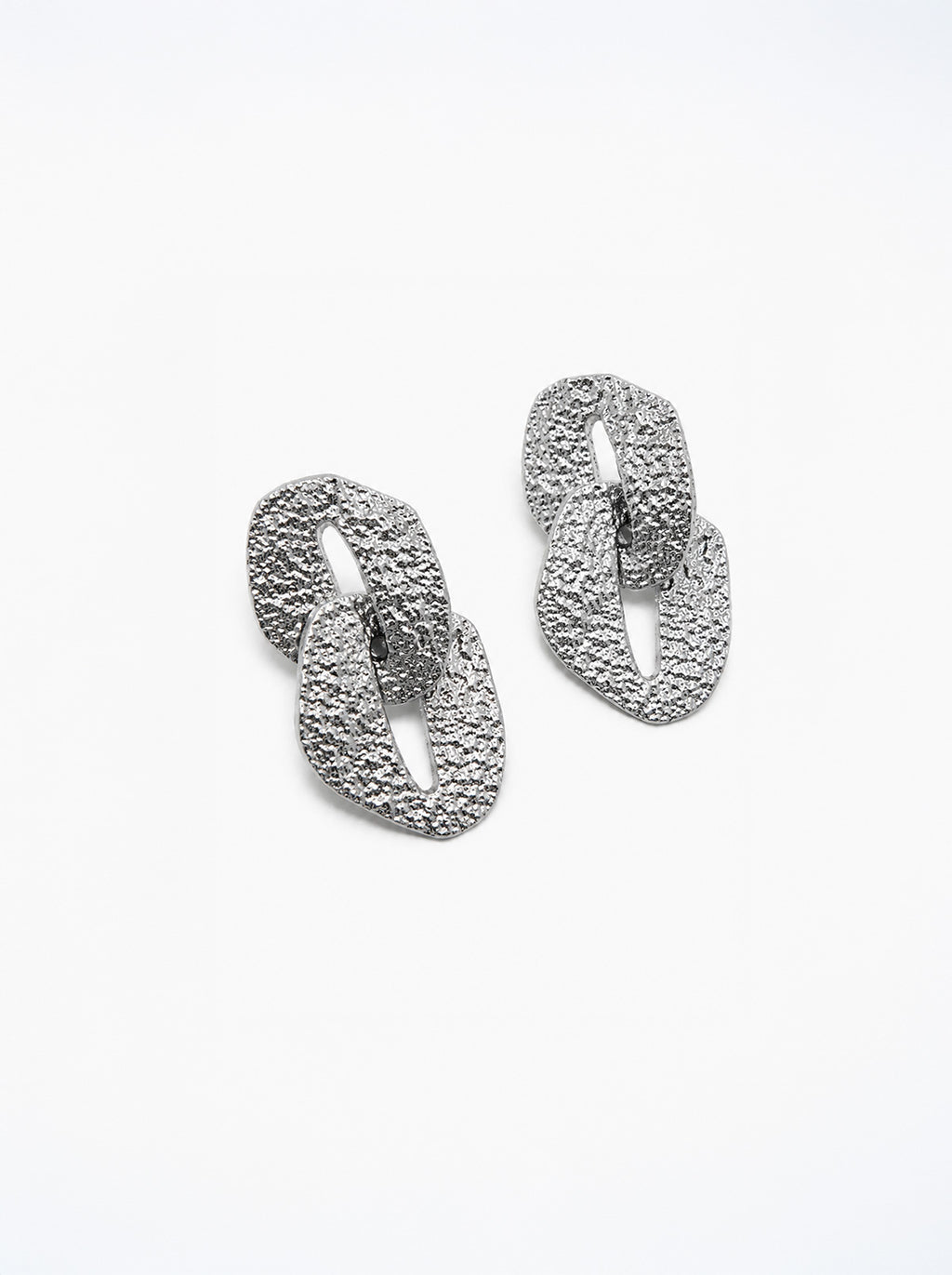 Pendientes cadena dorados