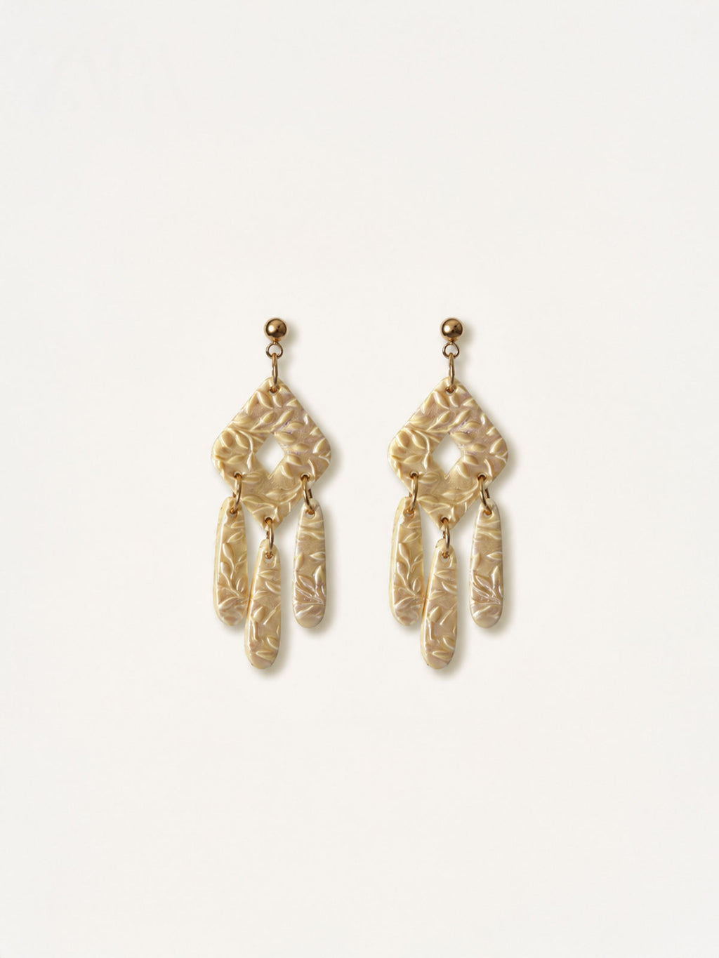 Pendientes glow yellow