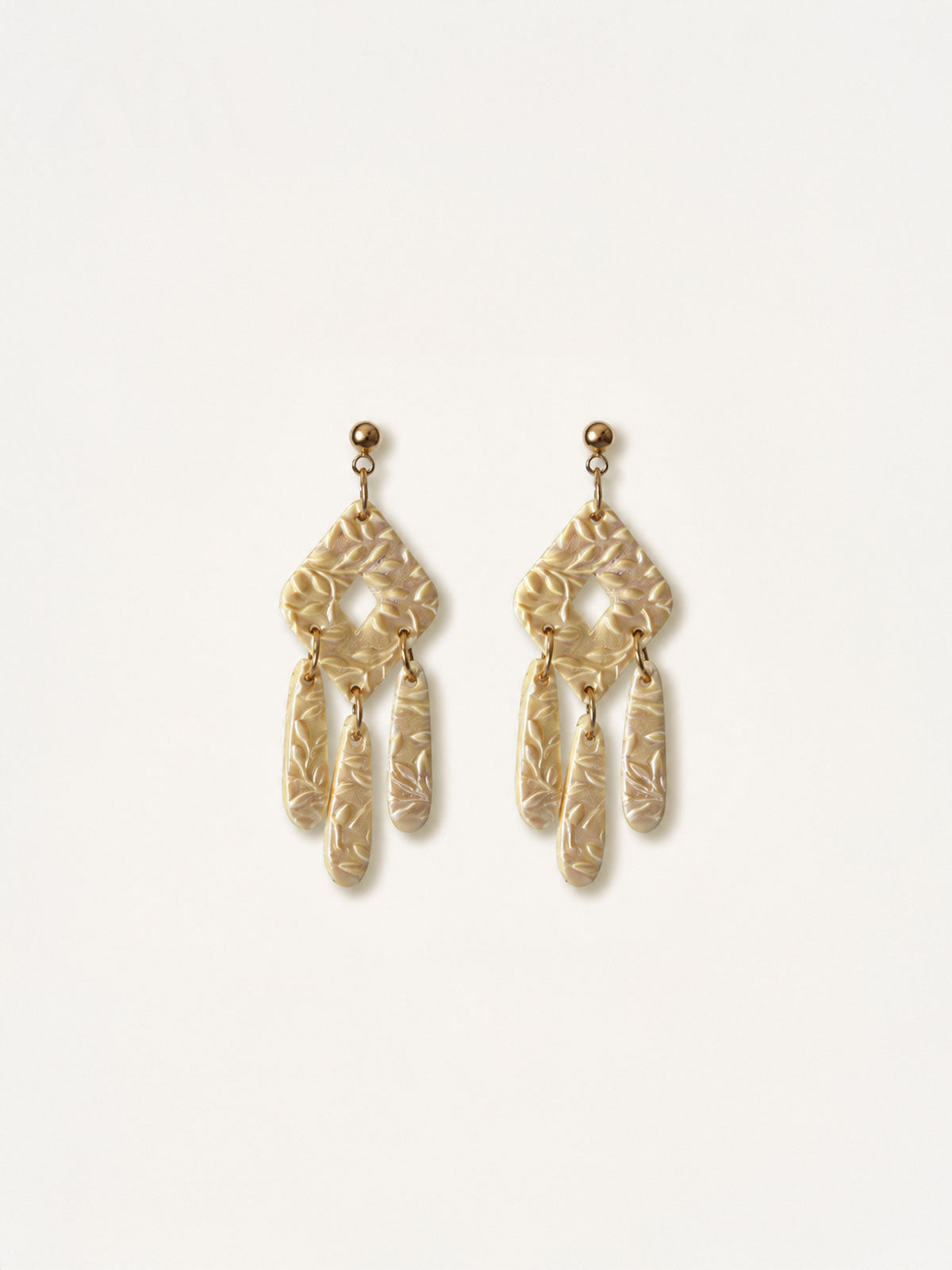 Pendientes glow yellow