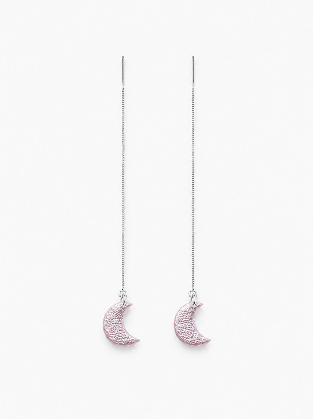 Pendientes colgantes luna