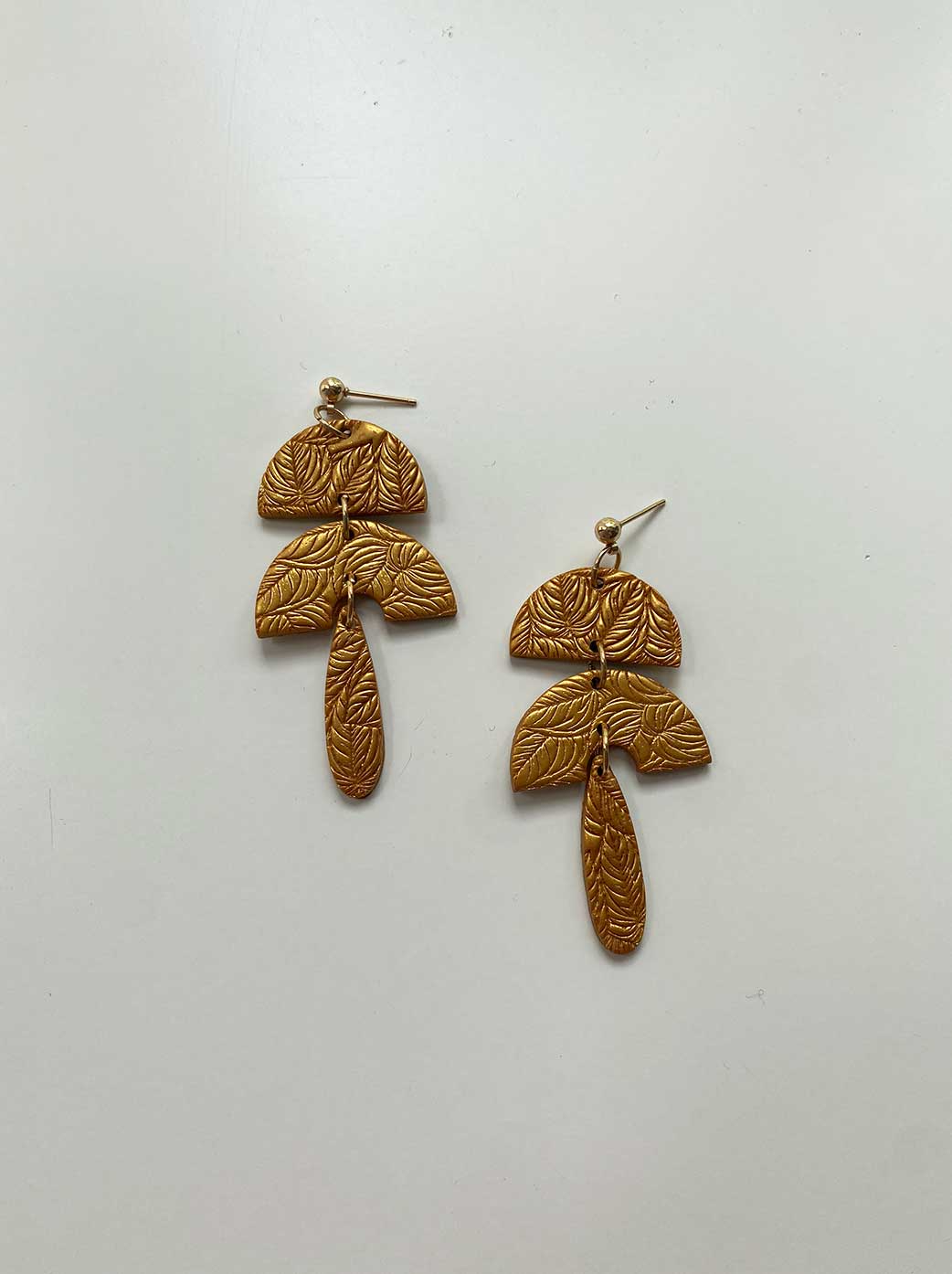 Pendientes Dorada Selva