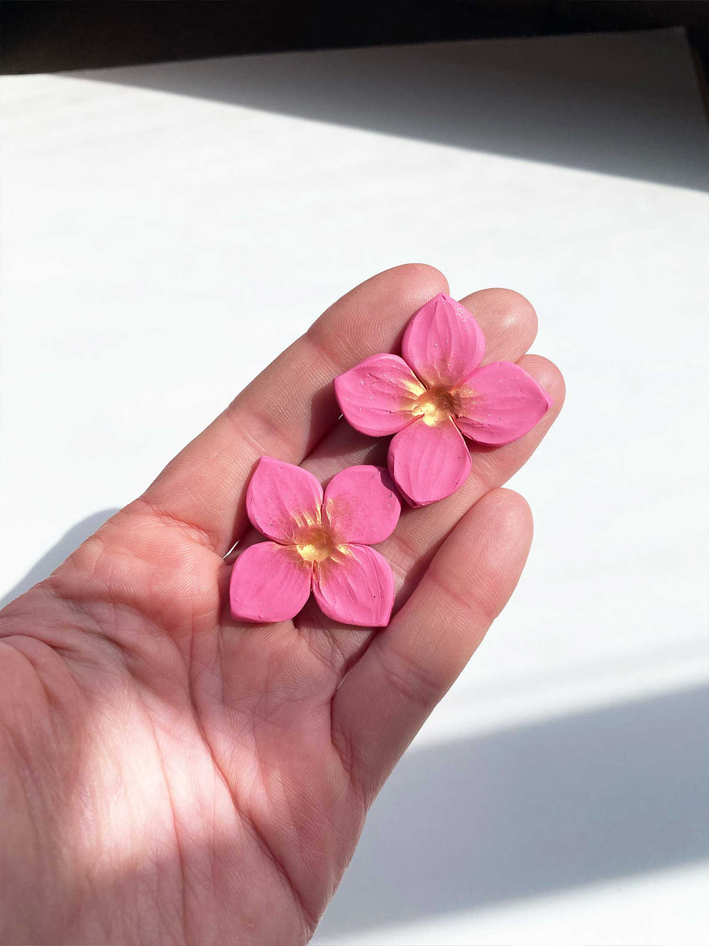 Pendientes Rosé Bloom