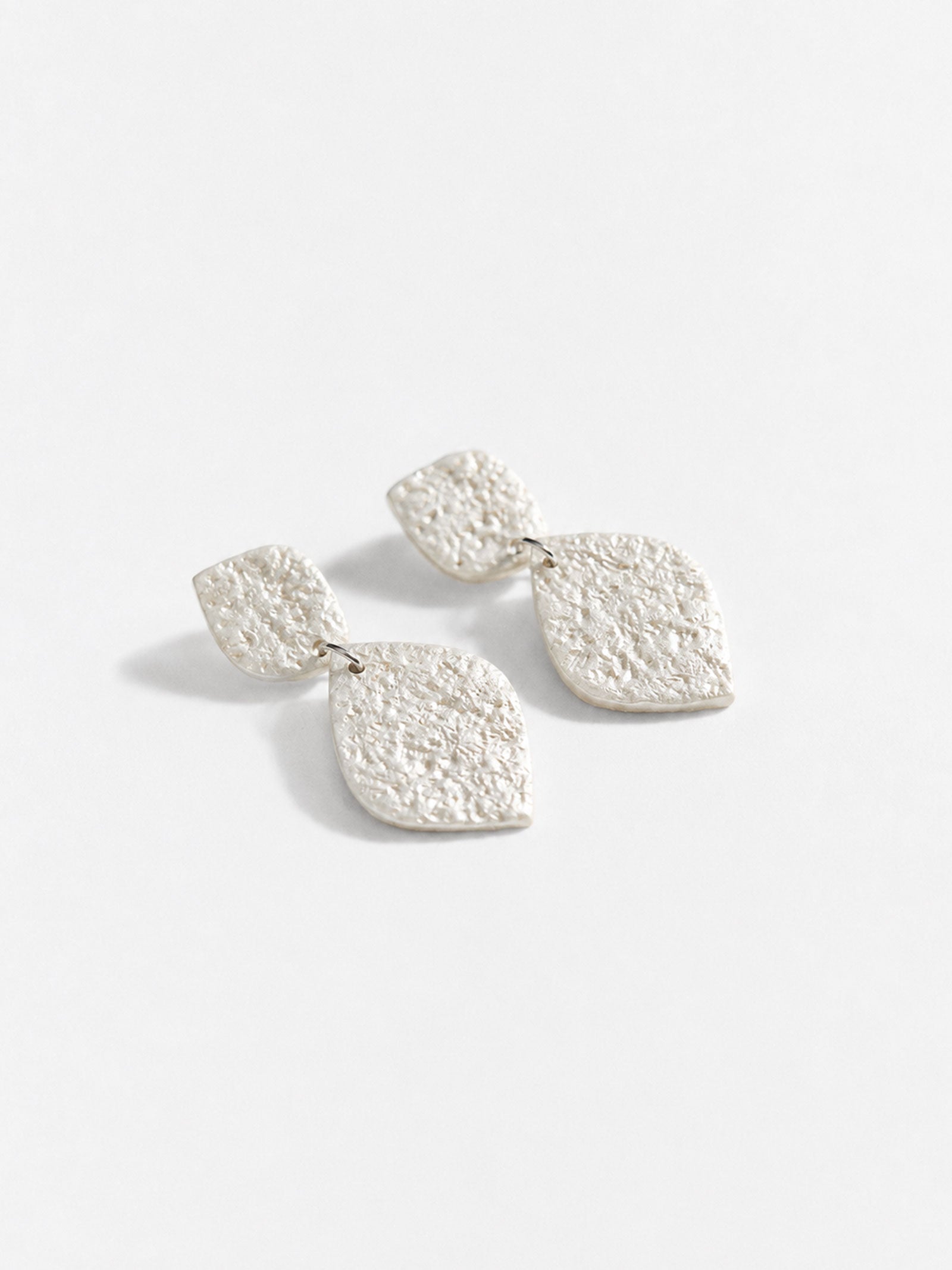 Pendientes gota perlado