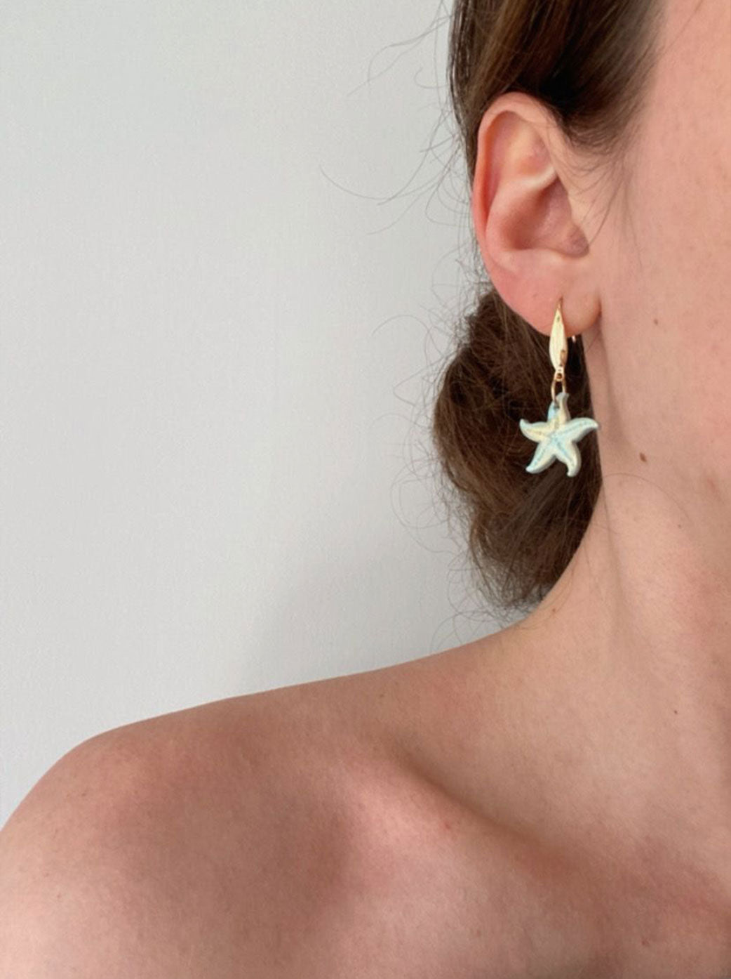 Pendientes estrellita de mar