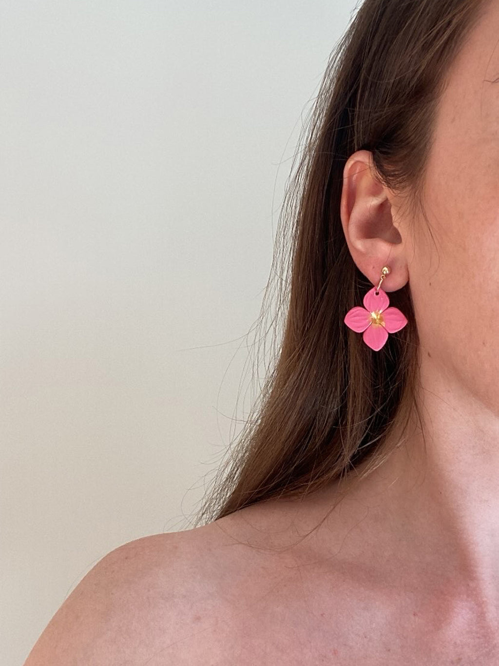 Pendientes Mini Rosé Bloom