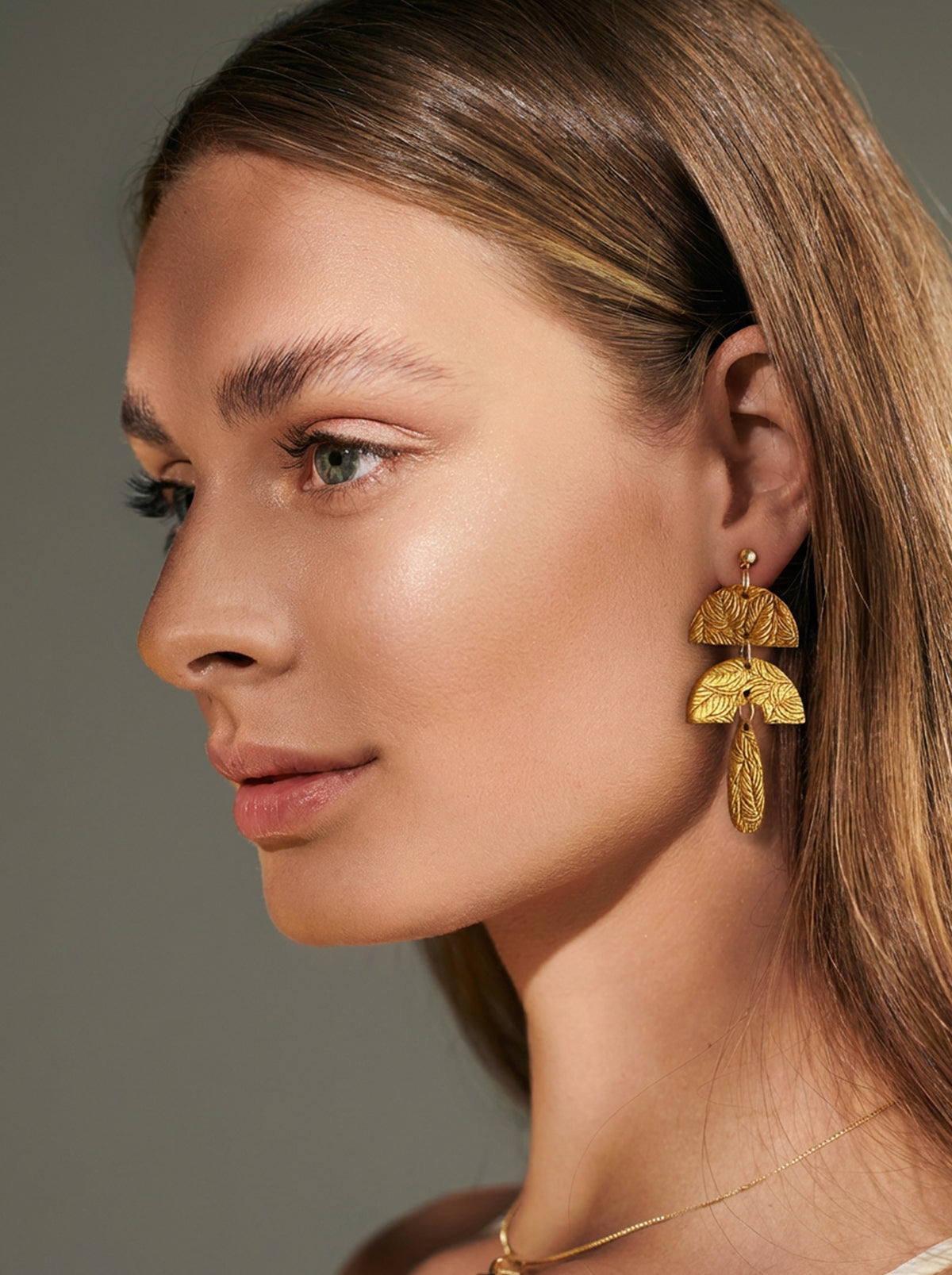 Pendientes Dorada Selva