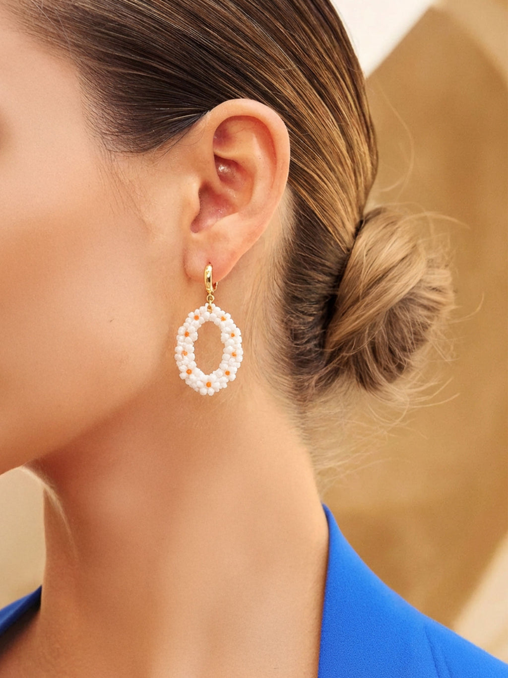 Pendientes margaritas
