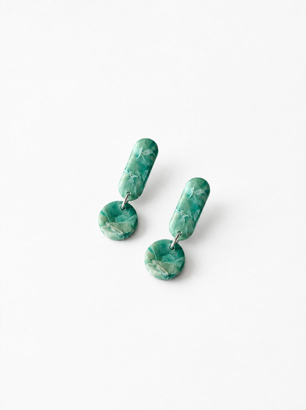 Pendientes aguamarina