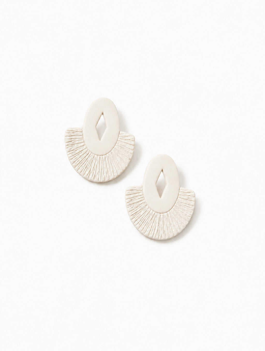 Pendientes Menta Textura