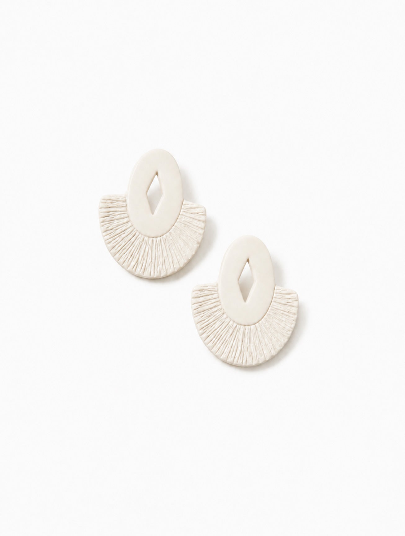Pendientes Menta Textura