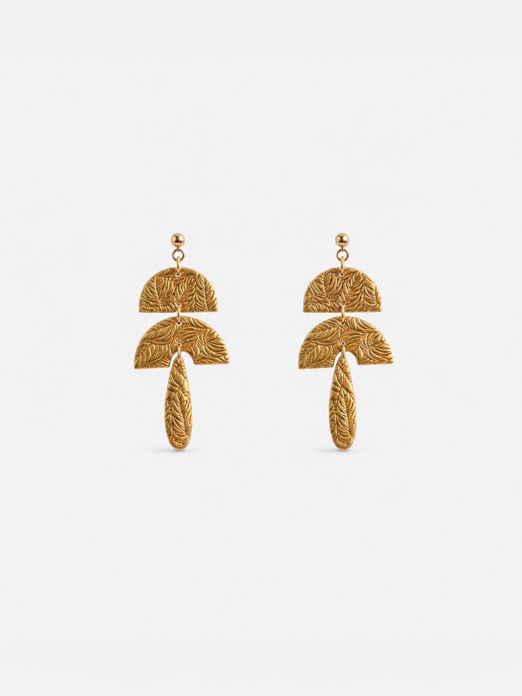Pendientes Dorada Selva