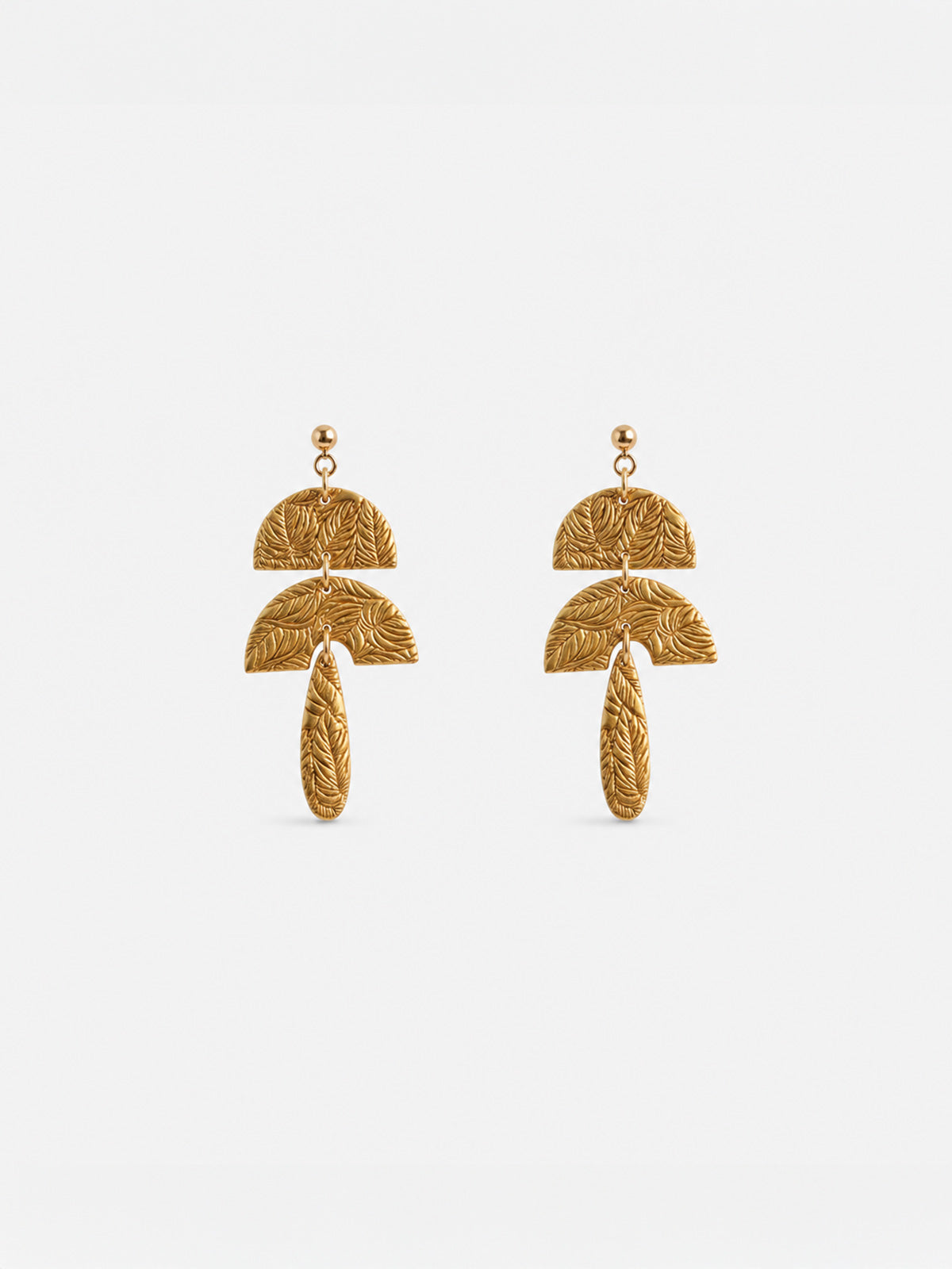 Pendientes Dorada Selva