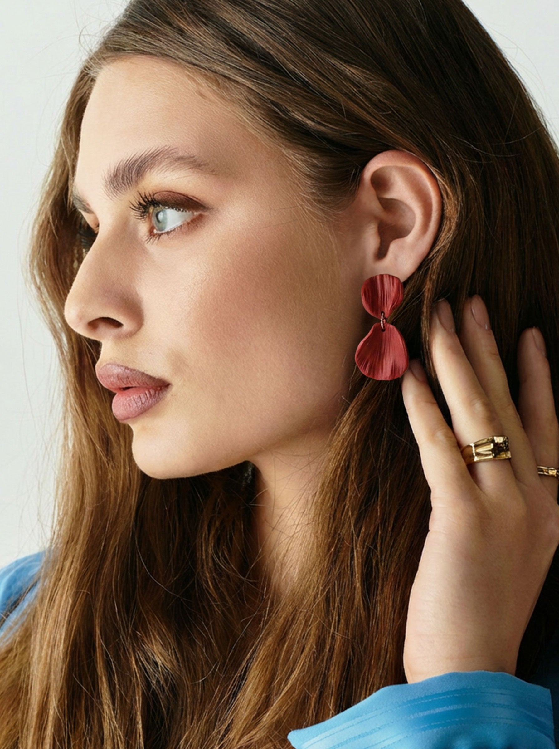 Pendientes granates