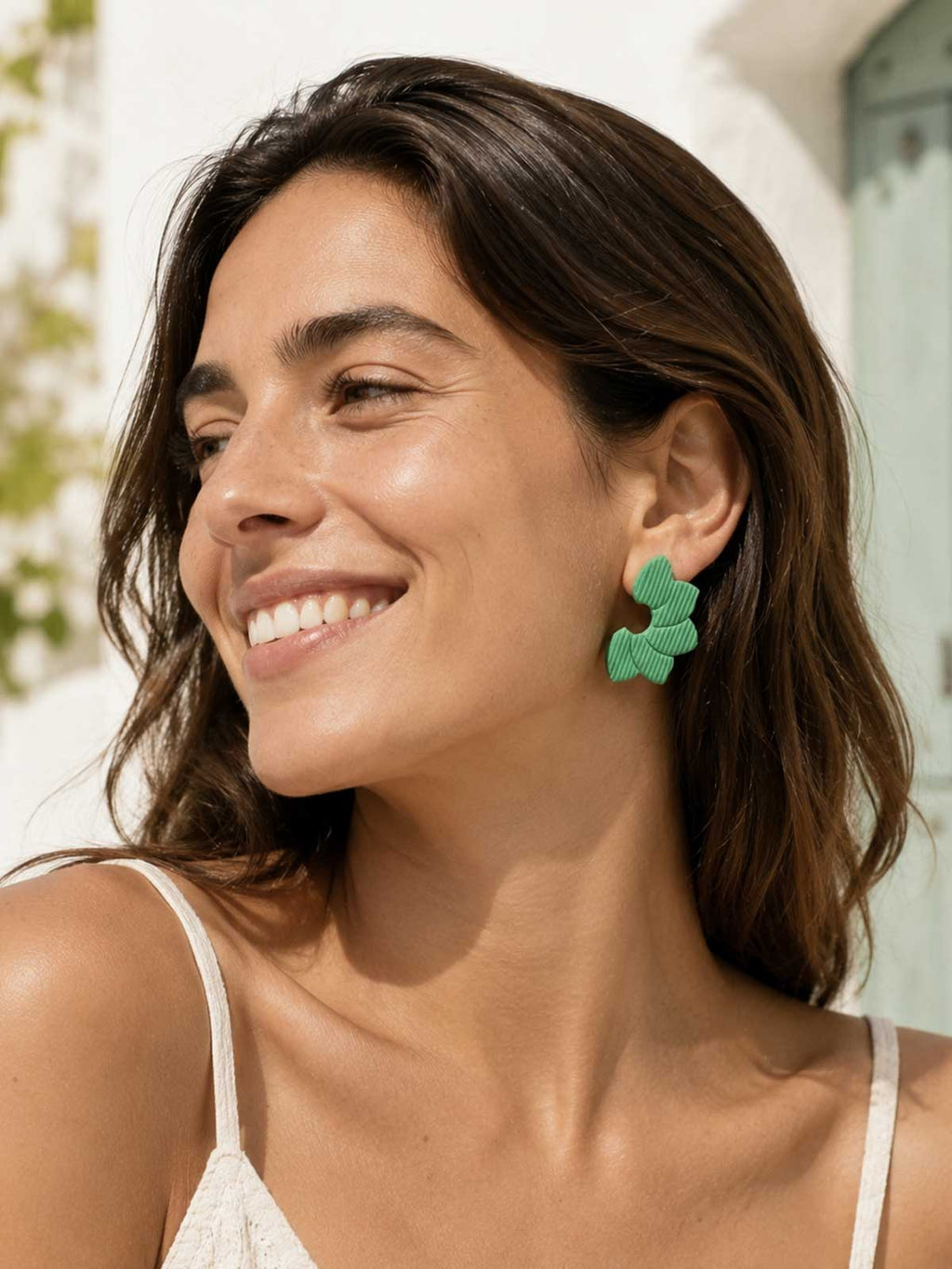 Pendientes curva verdes