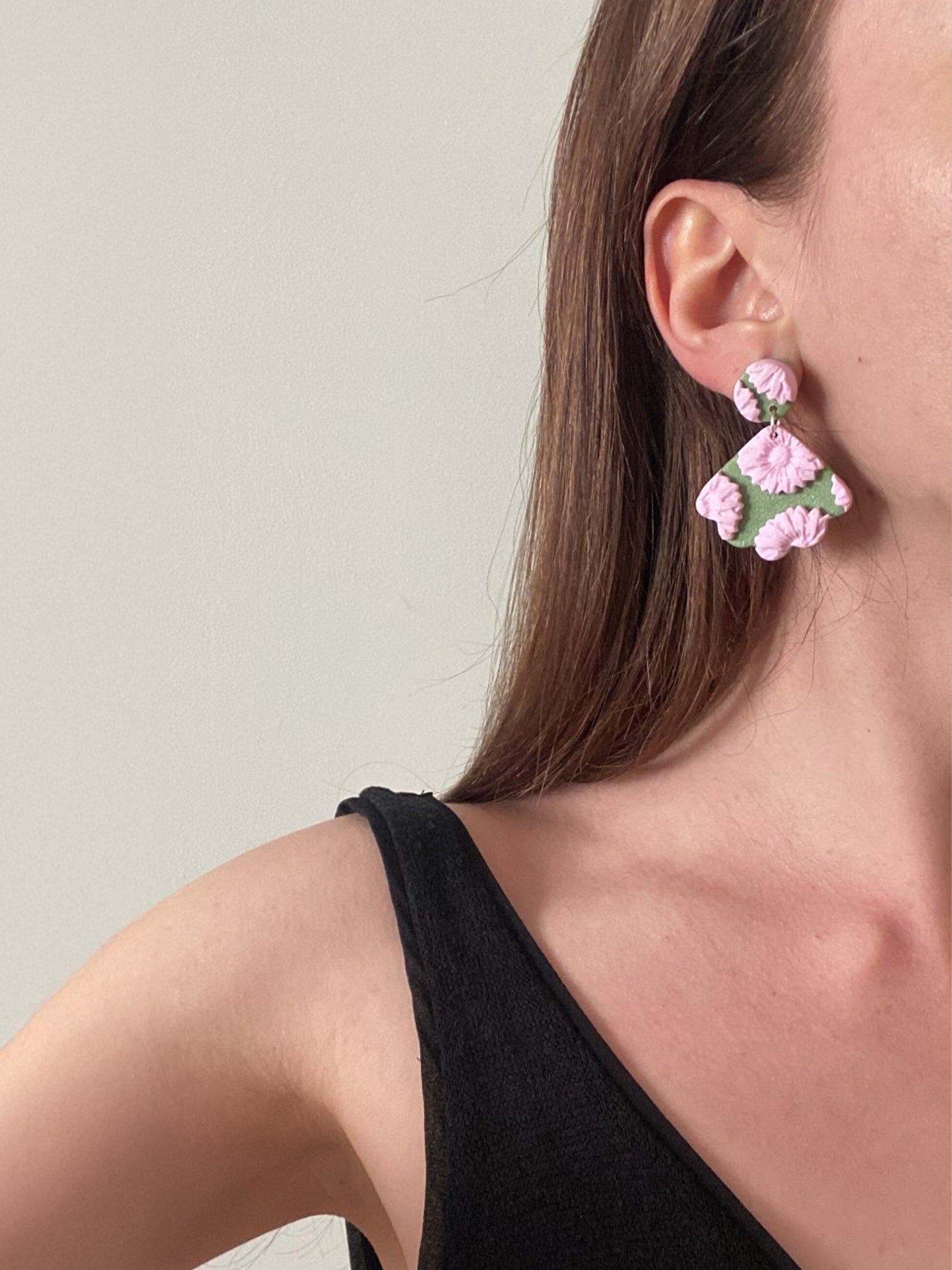 Pendientes jardín encantado