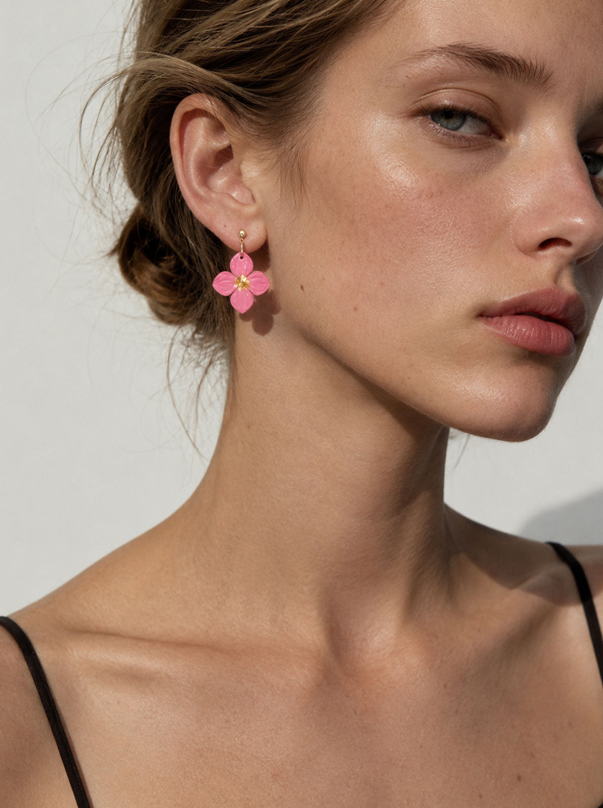 Pendientes Mini Rosé Bloom