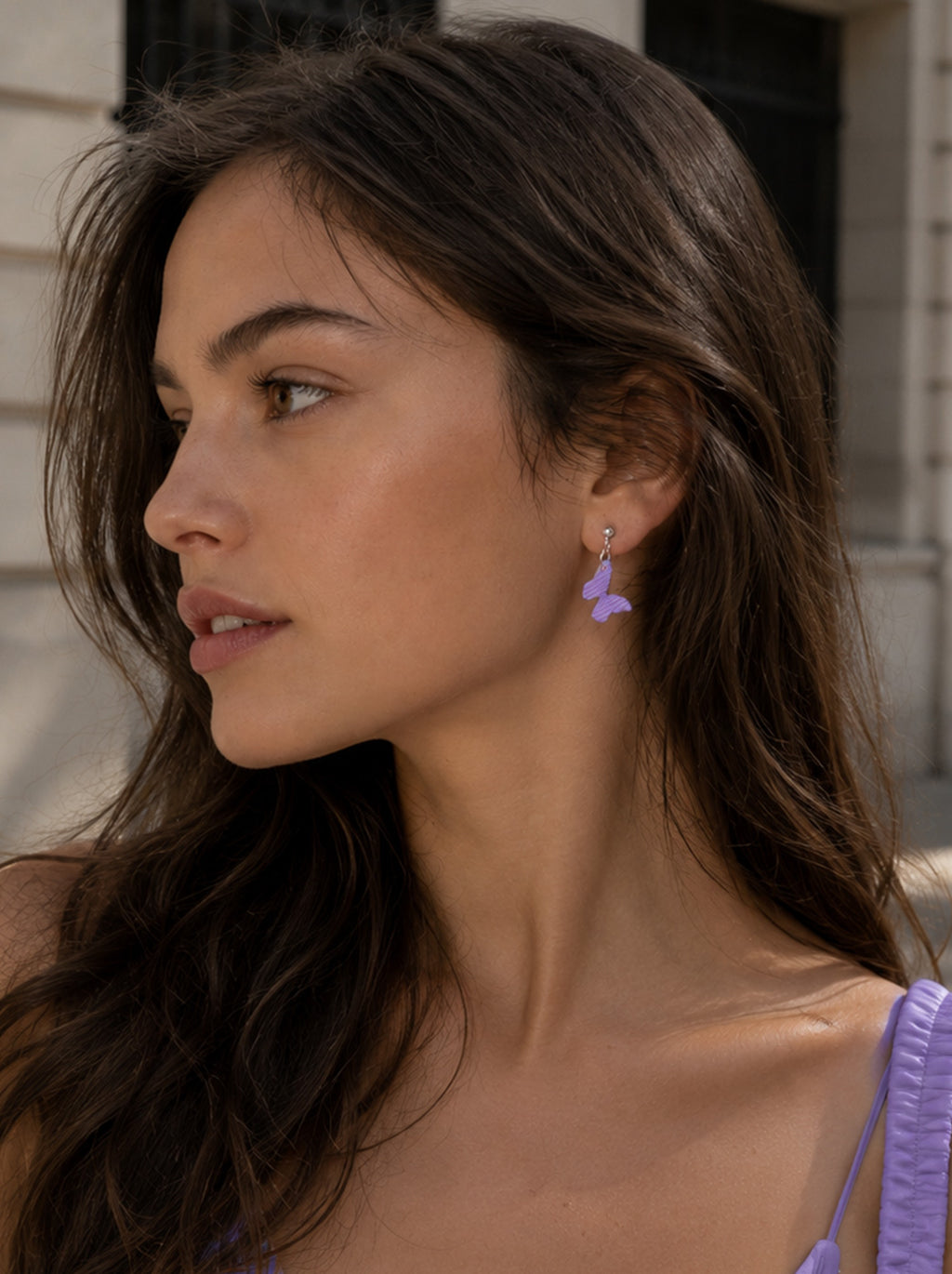 Pendientes mariposa