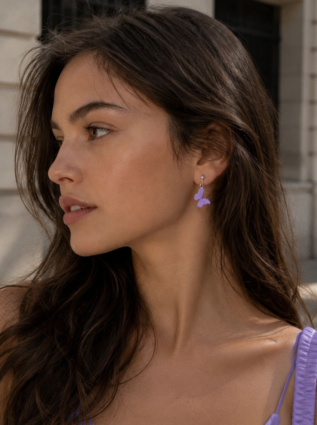 Pendientes mariposa