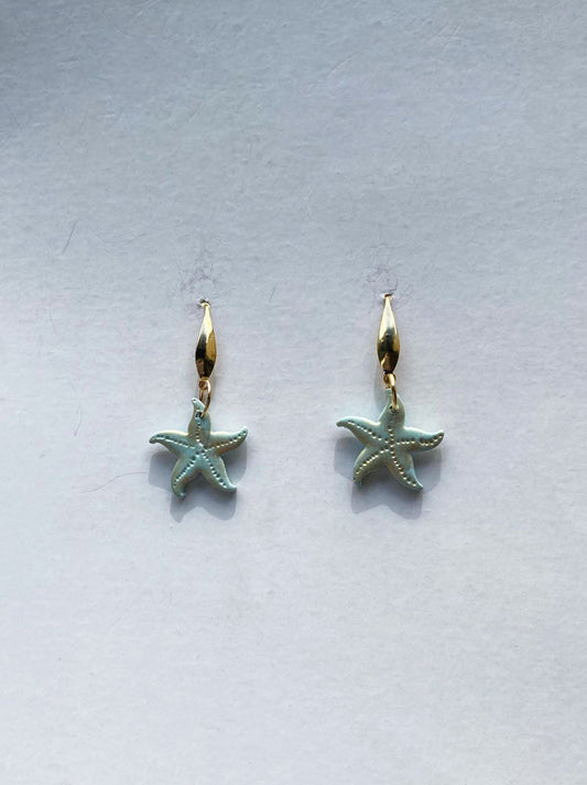 Pendientes estrellita de mar
